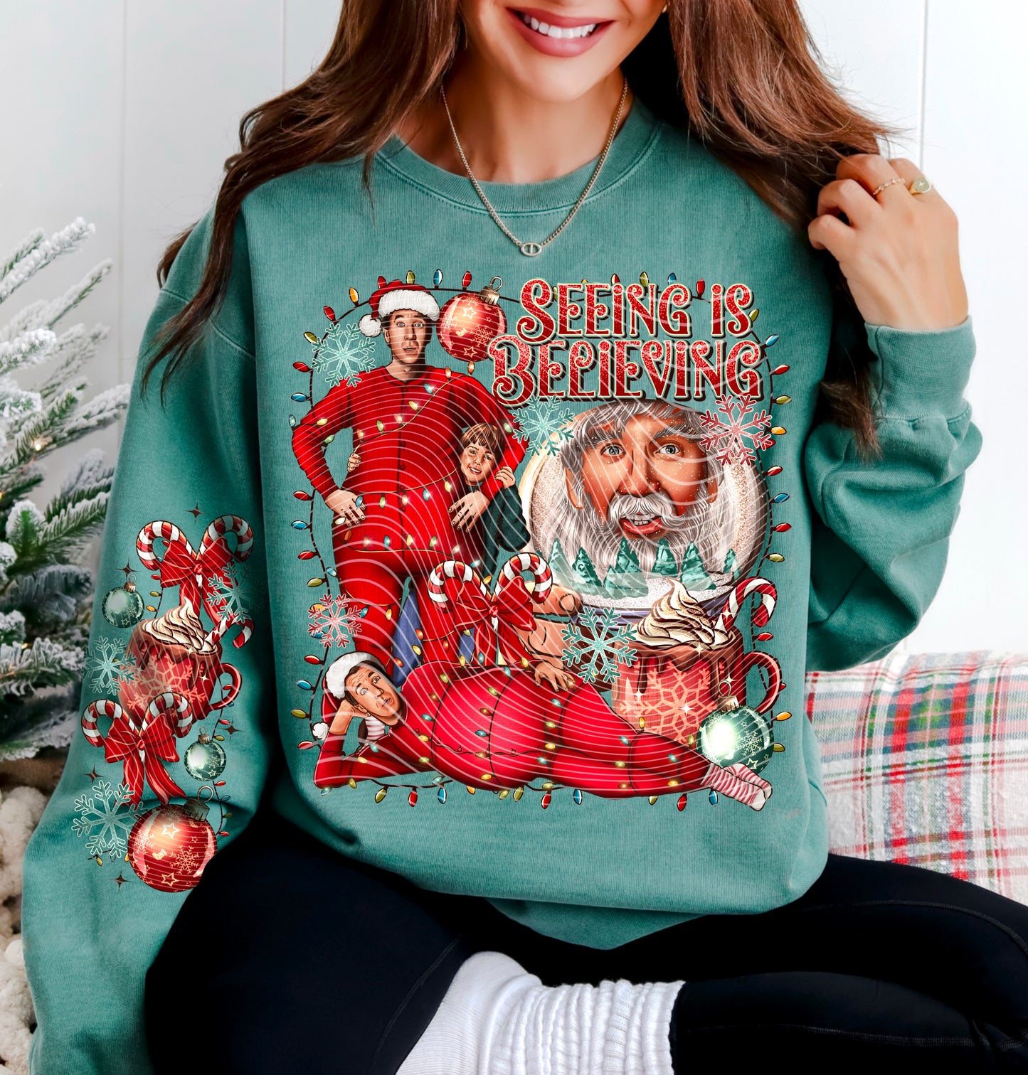 Matching DTF Series - Set Series - Exclusive Cozy Holiday Seeing is believing A094