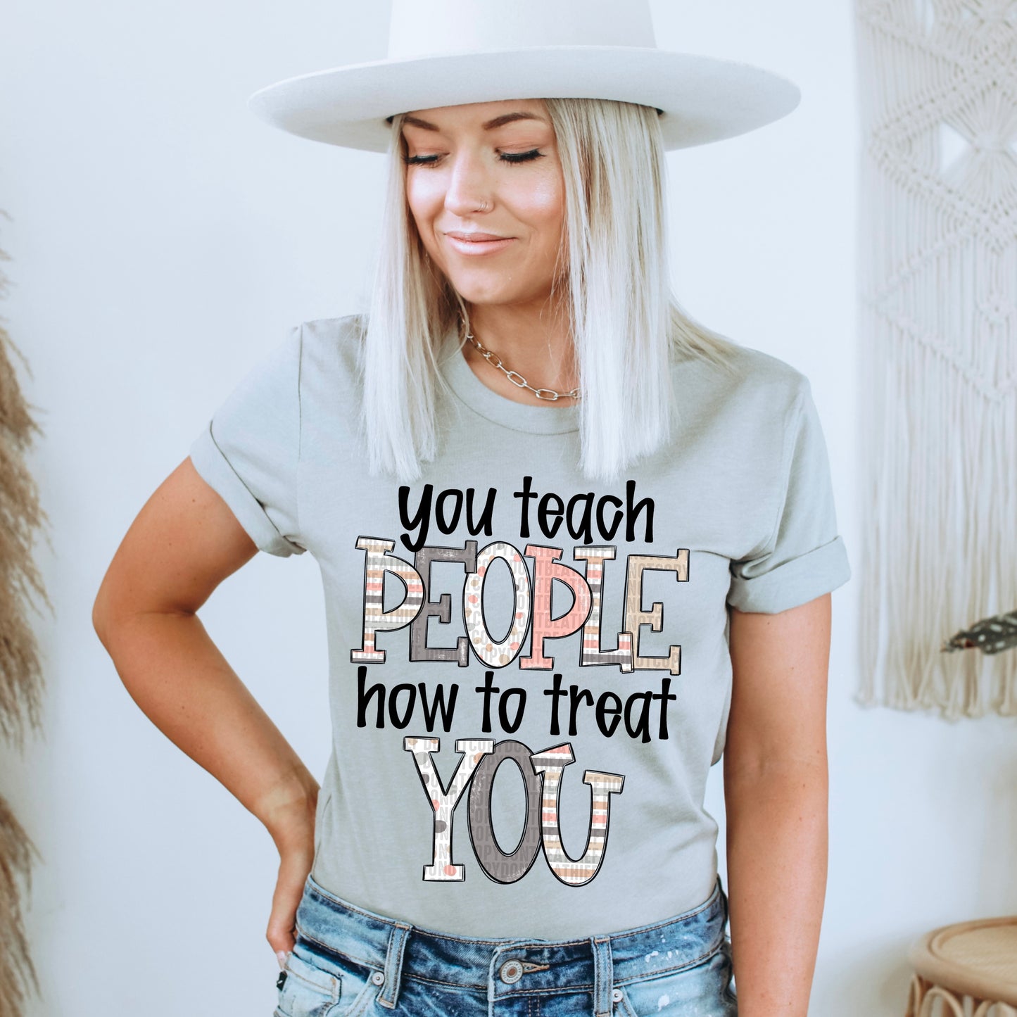 You teach people how to treat you DTF Transfer Film SD124