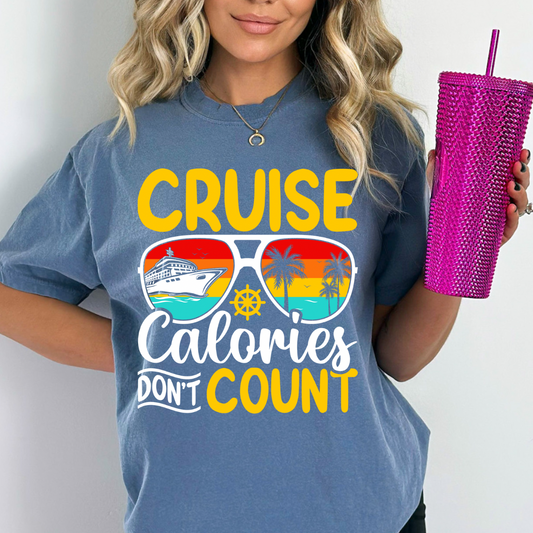 Cruise calories don’t count DTF Transfer Film