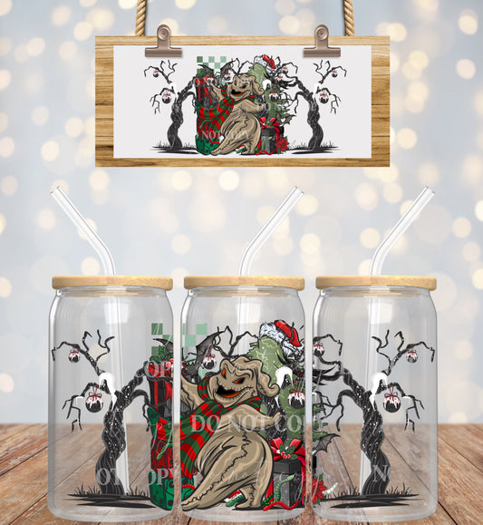 Christmas Boogie tan - 16oz UV DTF Transfer Film L094