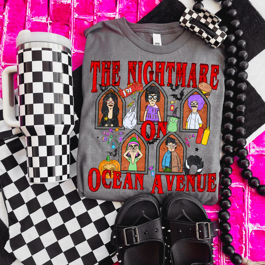 Bobies The nightmare on ocean ave DTF Transfer Film