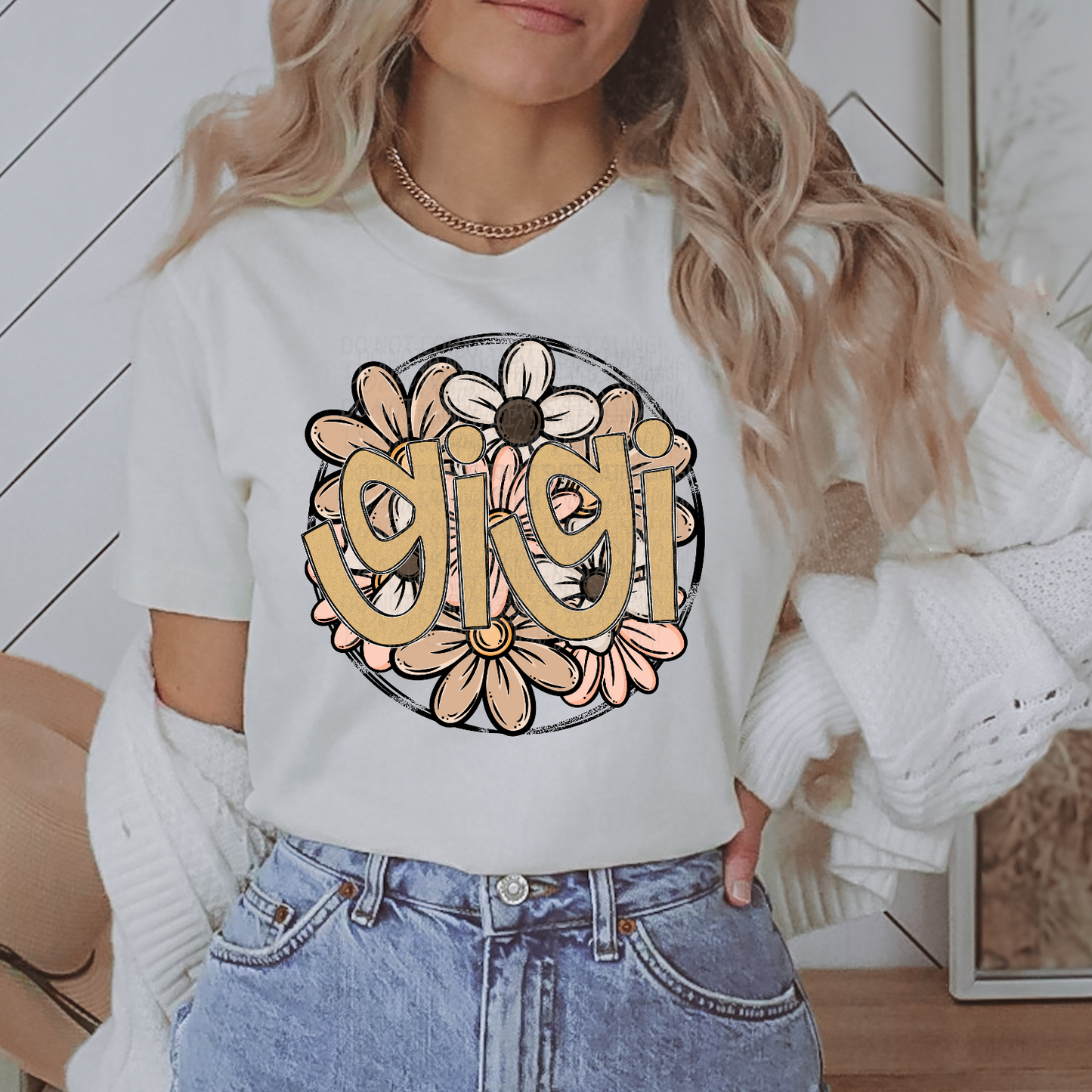 Rustic Floral Series - Gigi DTF Transfer Film SA025