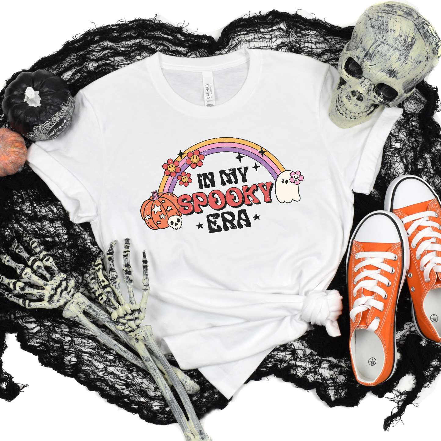 Halloween In my Spooky Era Rainbow DTF Transfer Film 9056