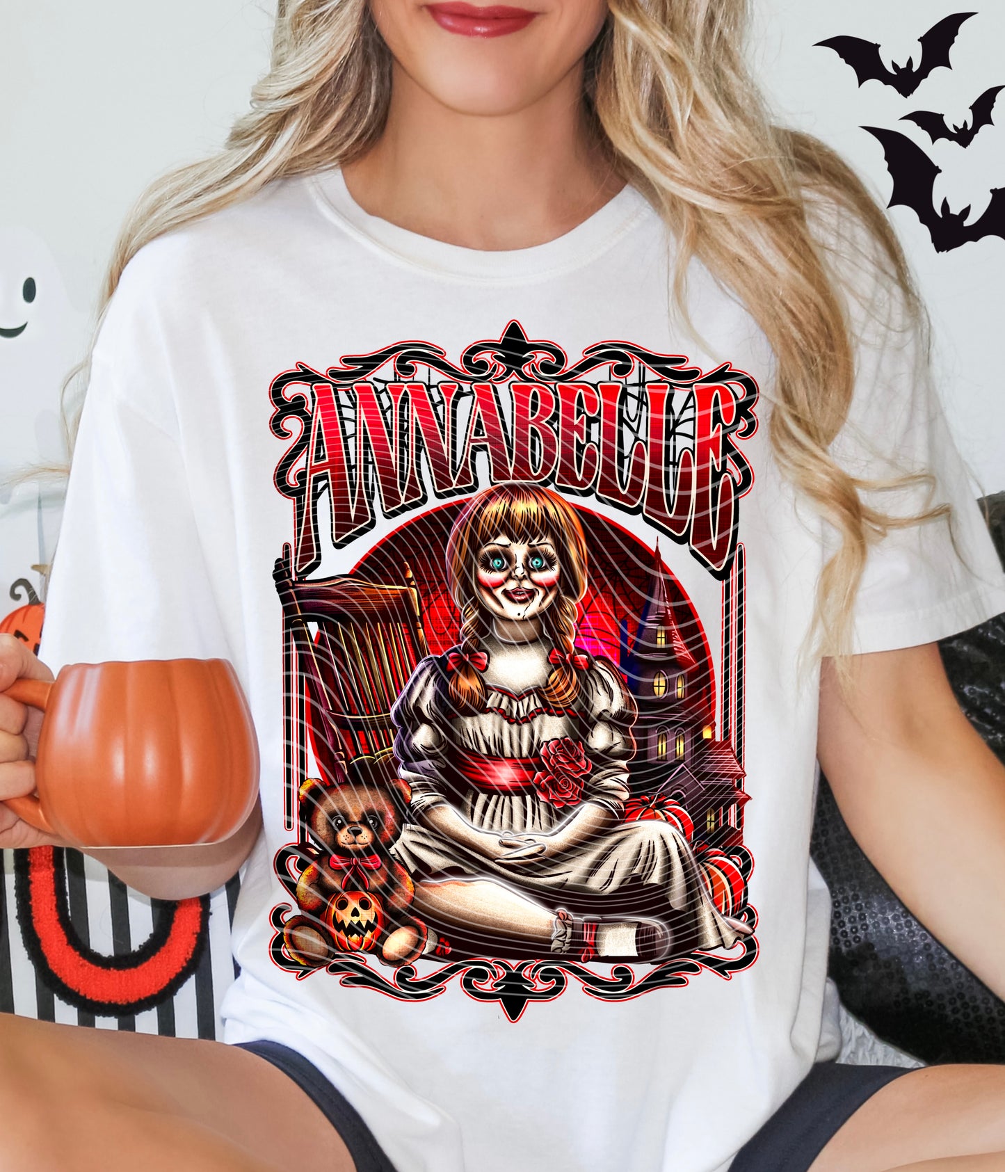 Halloween Anna DTF Transfer Film A094