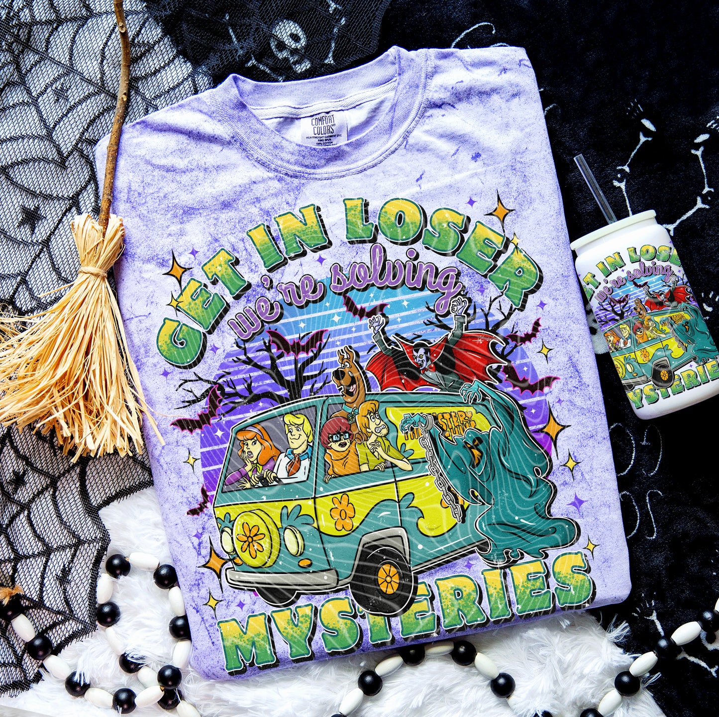 Get in Loser we’re solving mysteries DTF Transfer Film