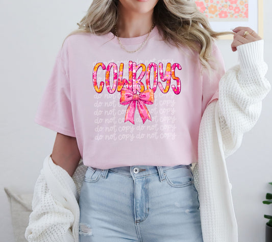 Spring Mascots Series -  Cowboys DTF Transfer Film TE035