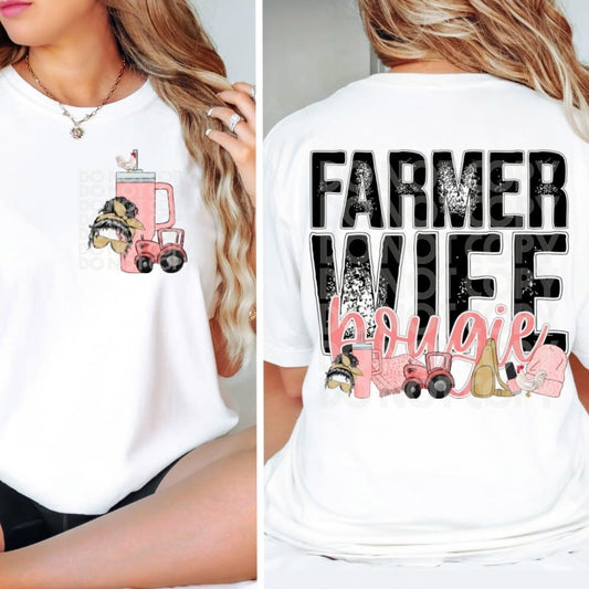 Matching DTF Series - Pocket & Back - Farmer Wife Bougie