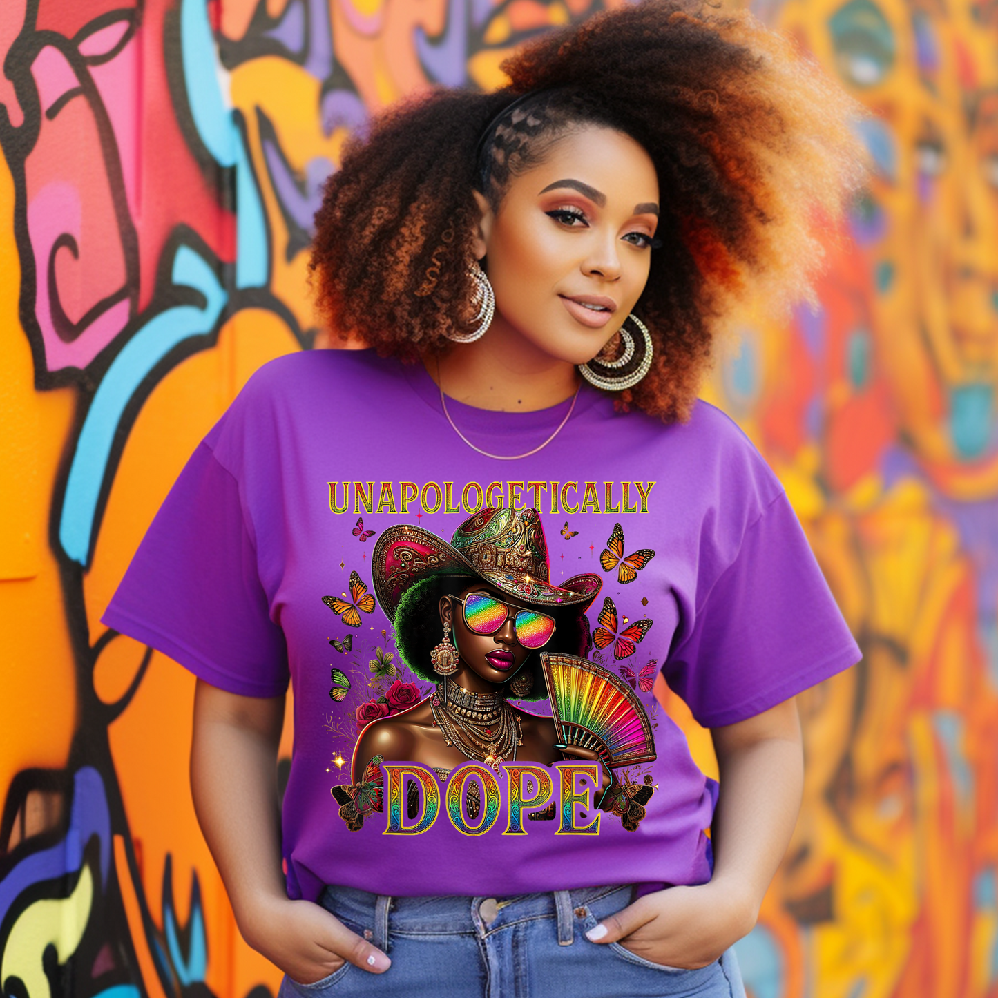 Unapologetically Dope DTF Transfer Film E075
