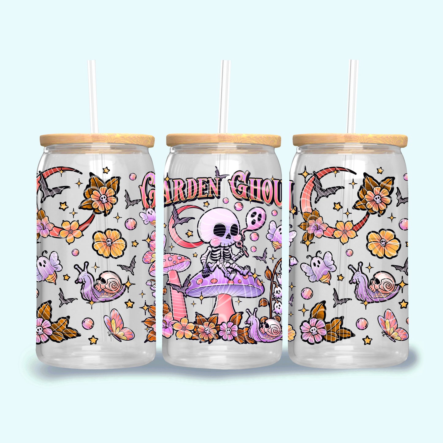 Garden Ghoul 16oz UV DTF Transfer Film G065