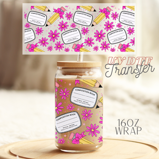 Floral Composition - 16oz UV DTF Transfer Film