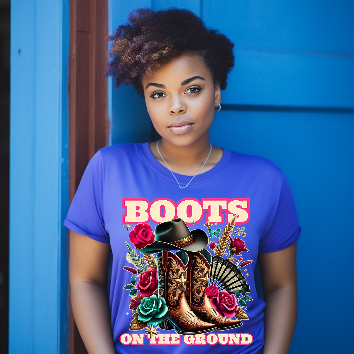 Boots on the ground V06 DTF Transfer Film E075