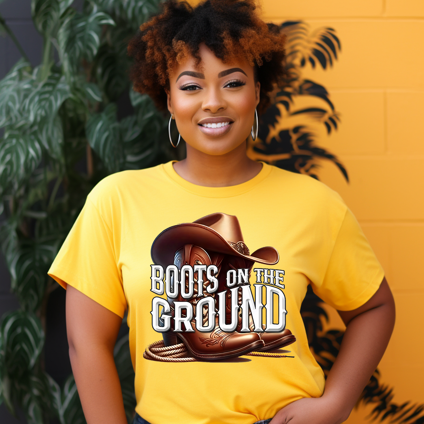 Boots on the ground V08 DTF Transfer Film E075