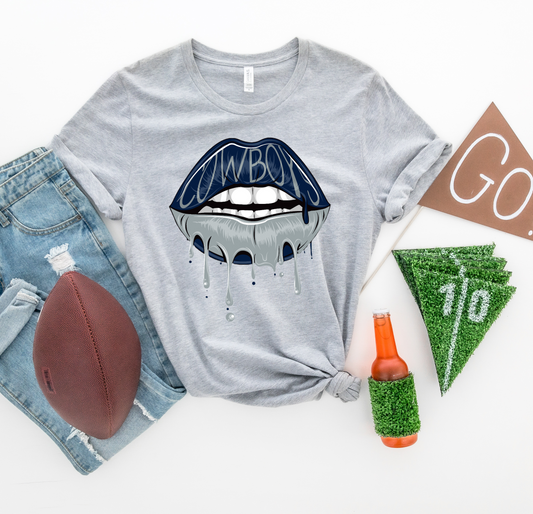 Football Lips L11 FBE DTF Transfer Film