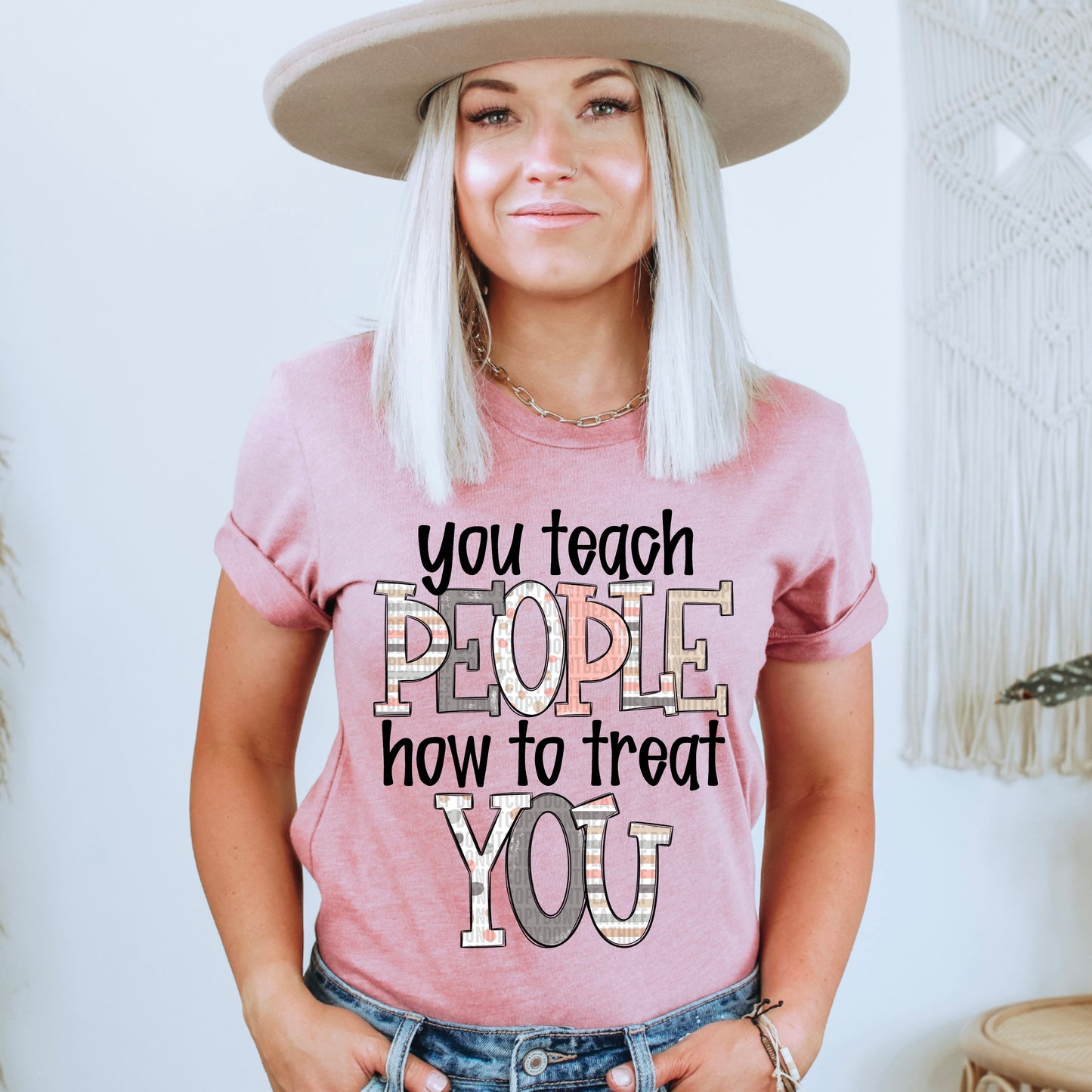 You teach people how to treat you DTF Transfer Film SD124