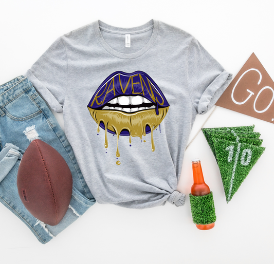 Football Lips L12 FBE DTF Transfer Film