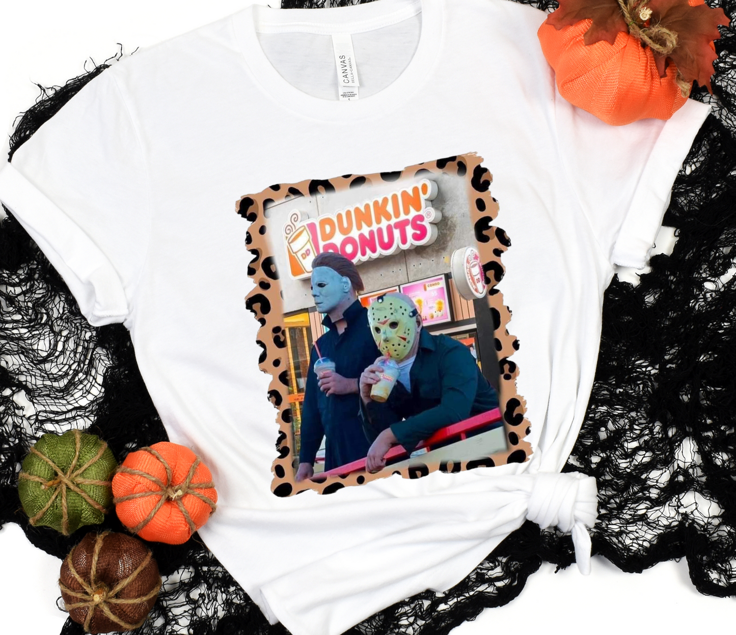 Dunkin Horror friends DTF Transfer Film 9192