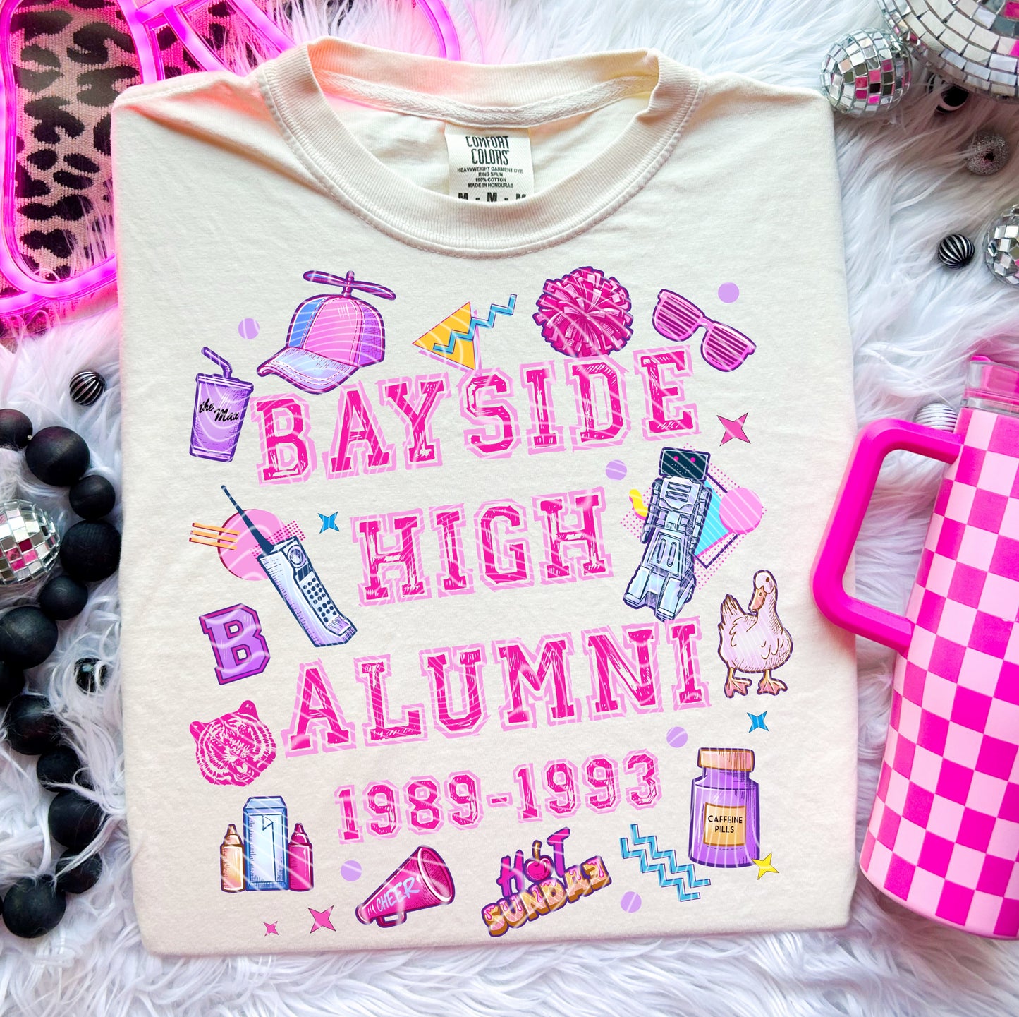 Bayside High Alumni DTF Transfer Film G035