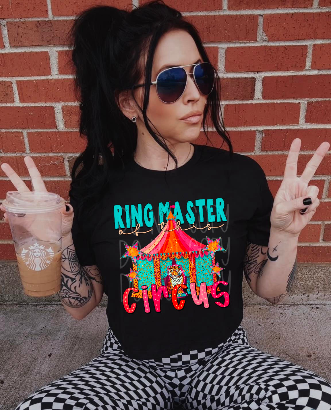 Ringmaster of this circus DTF Transfer Film TE055