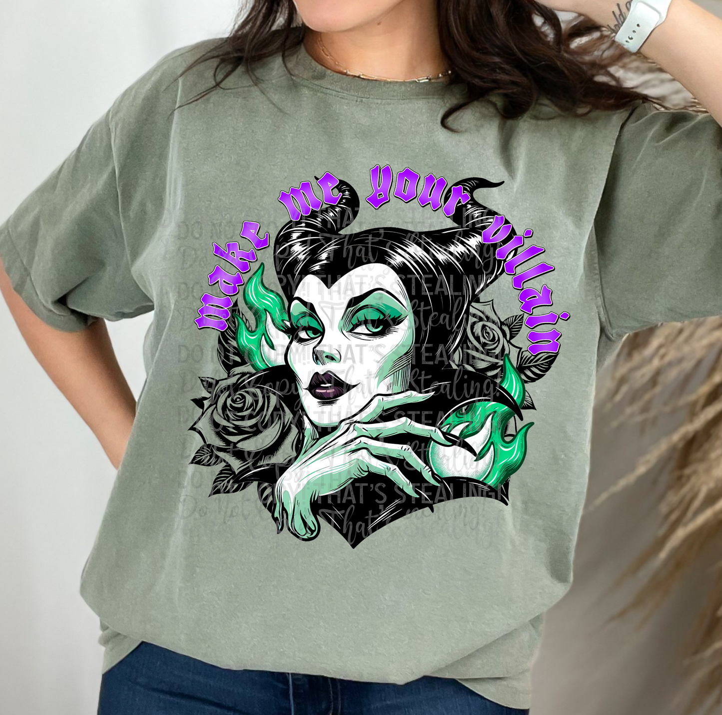 Make me a Villain DTF Transfer Film