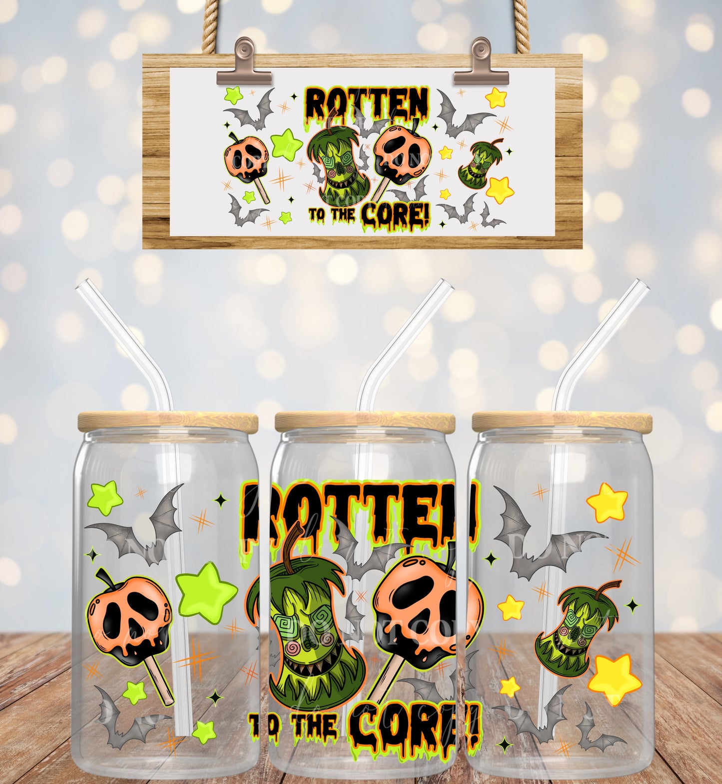 Rotten to the core - 16oz UV DTF Transfer Film L084