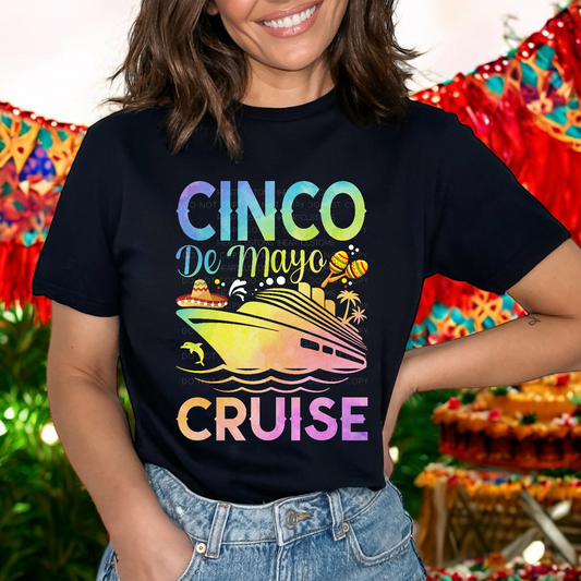 Cinco de Mayo cruise DTF Transfer Film CF045