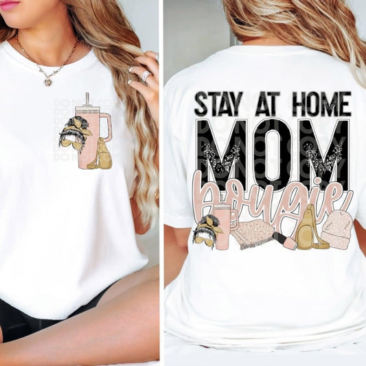 Matching DTF Series - Pocket & Back - Stay At Home Mom Bougie