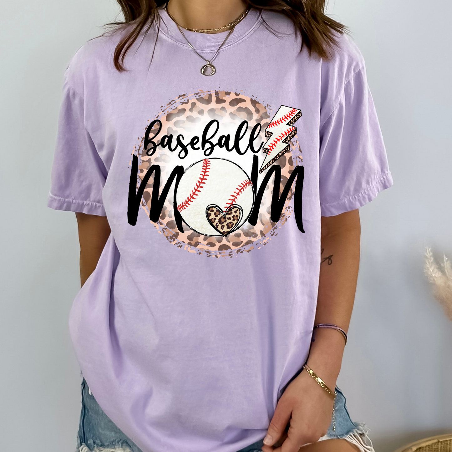 Baseball Mom DTF Transfer Film