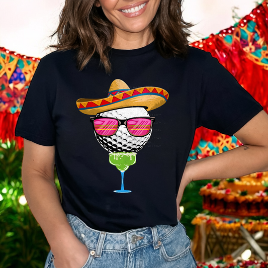 Cinco de Mayo Golf DTF Transfer Film CF045