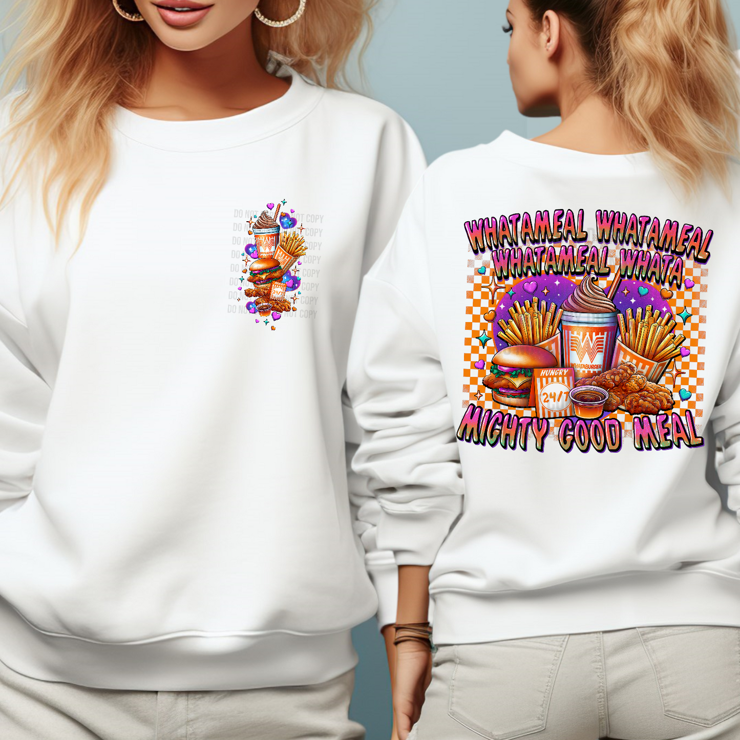 Matching DTF Series - Pocket & Back - Whatameal