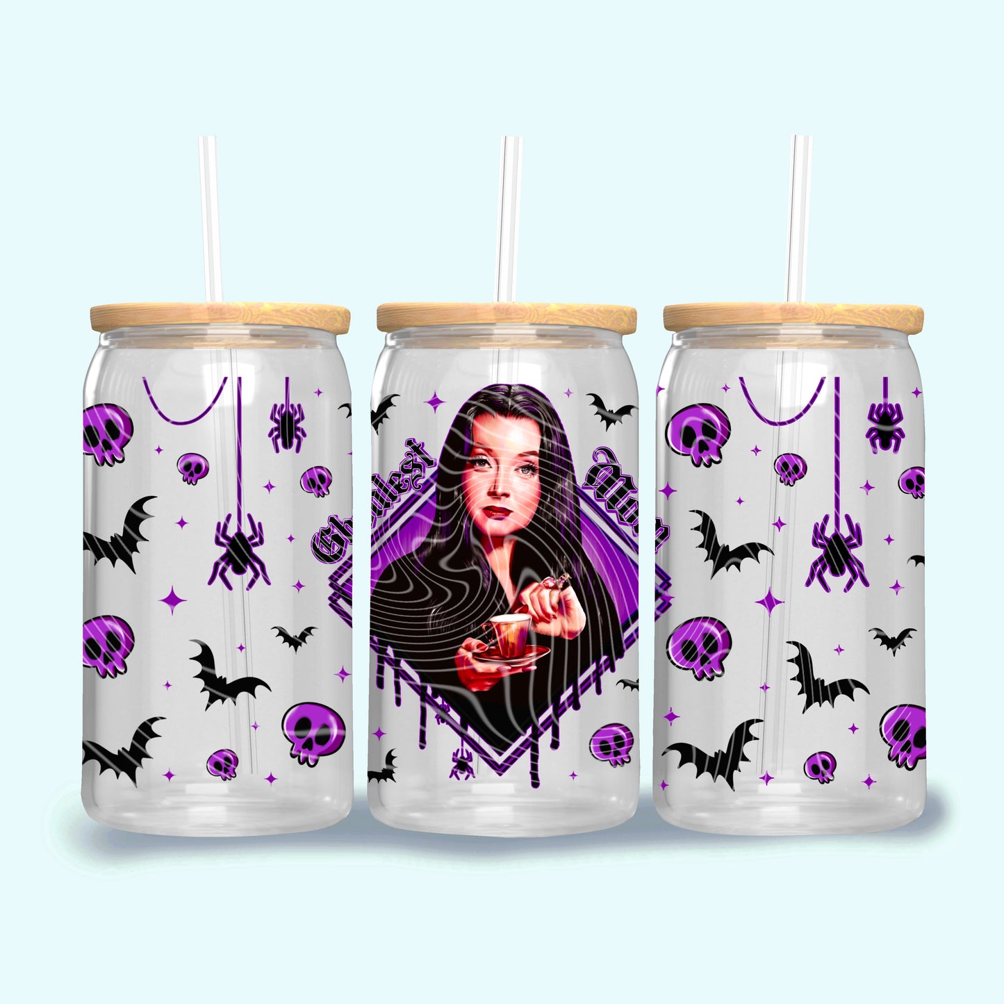 Ghoulest Mom 16oz UV DTF Transfer Film G055