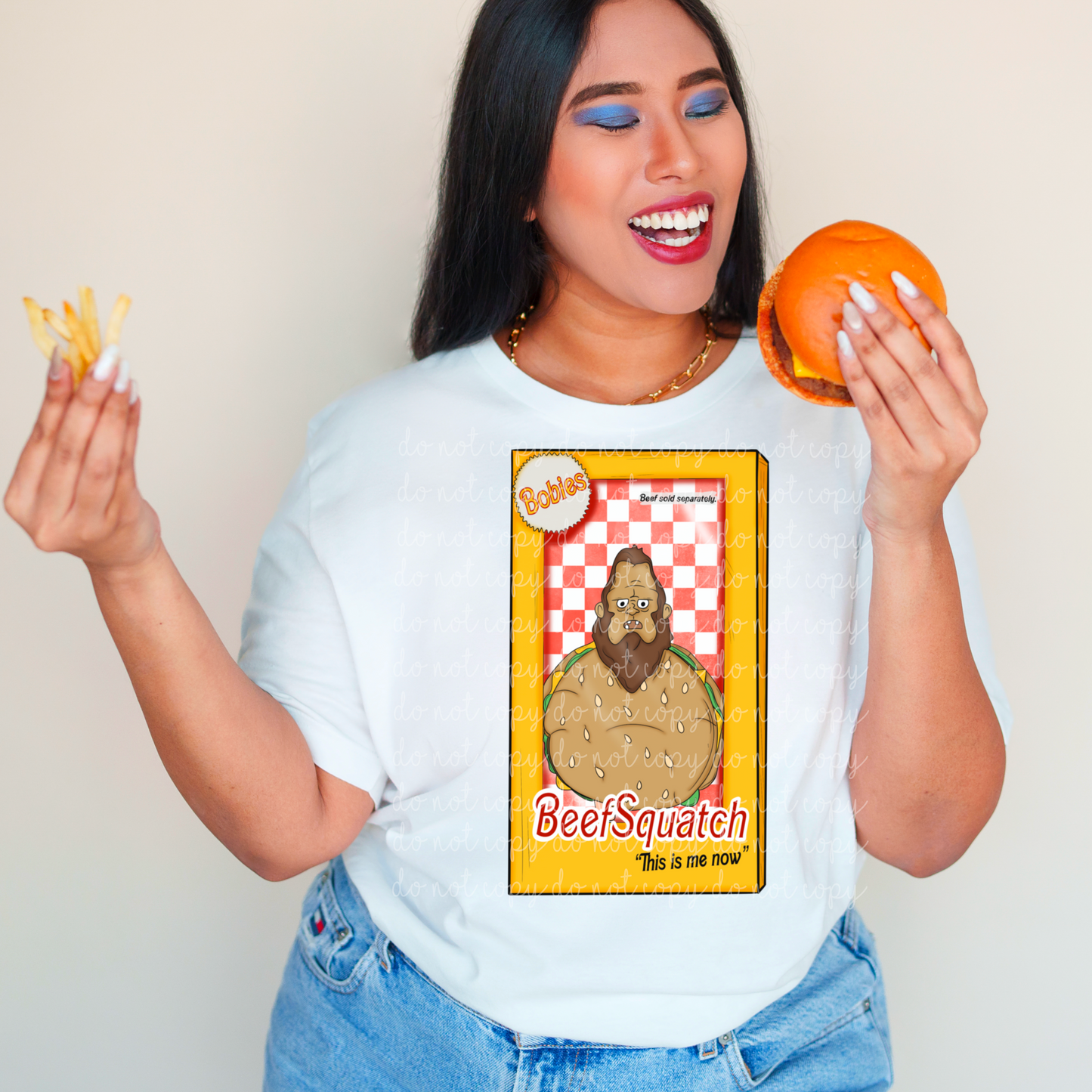 Bobies Beefsquatch DTF Transfer Film