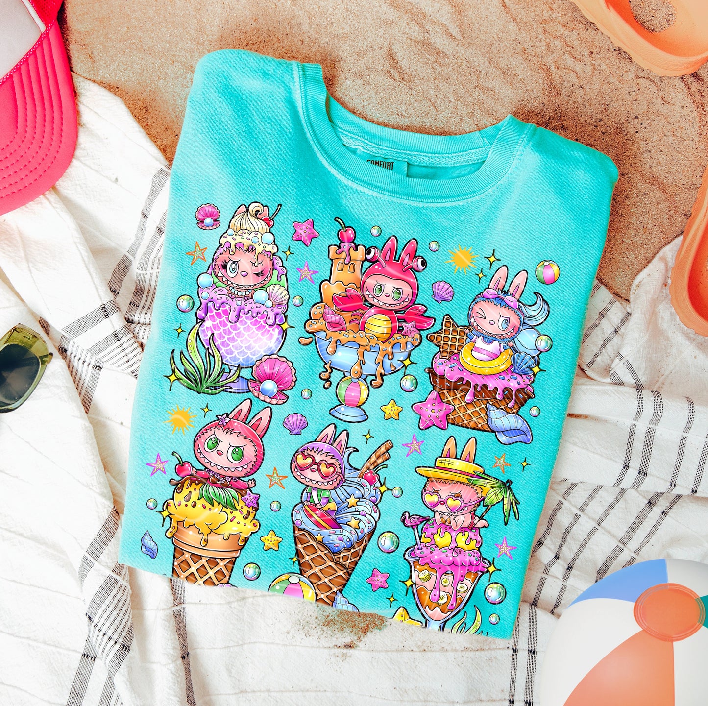 Matching DTF Series - Ice Cream Edition - Set Series - Monster scoops G055