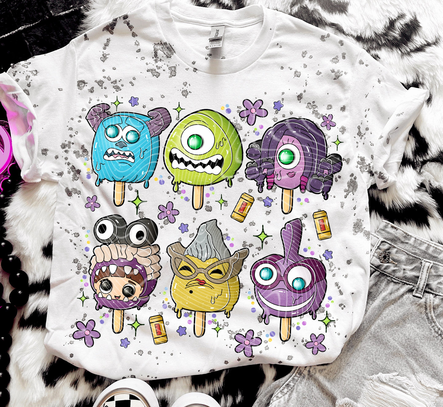 Monster Popsicles DTF Transfer Film