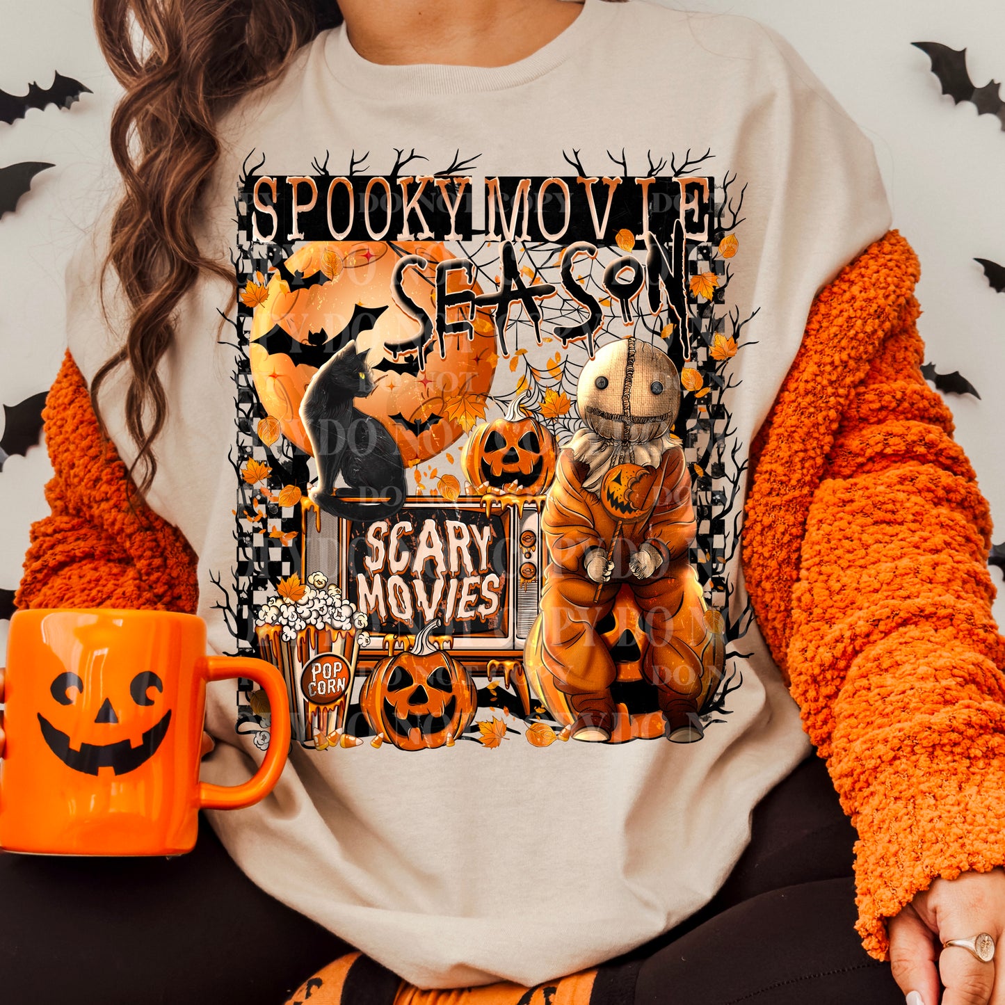Spooky Movies V1 DTF Transfer Film