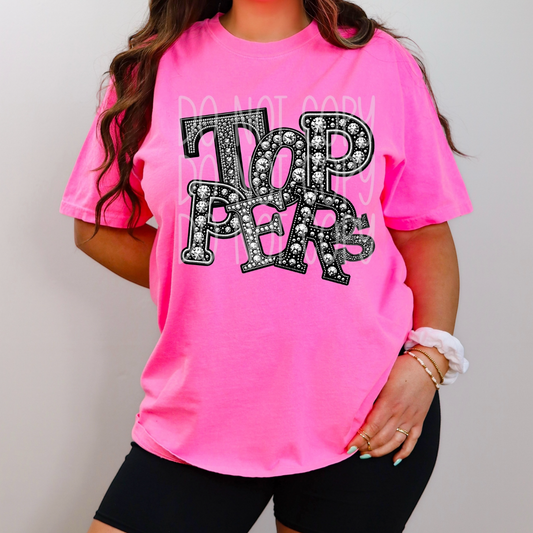 Toppers - Faux Rhinestone Faux Embroidered DTF Transfer Film