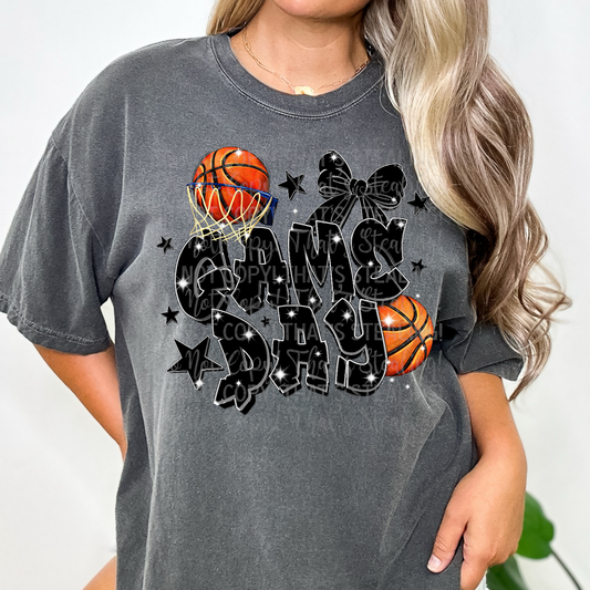 Basketball Game Day DTF Transfer Film ES065