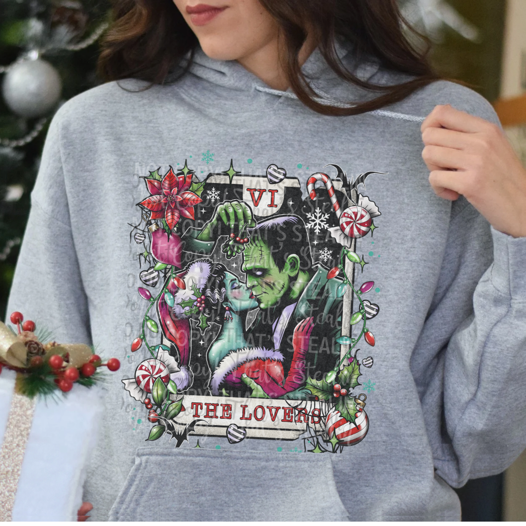 Matching DTF Series - Set Series - Tarot Card Xmas Exclusive: The Lovers G104e