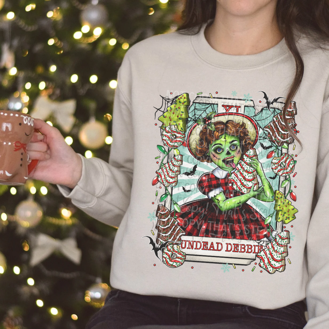 Matching DTF Series - Set Series - Tarot Card Xmas Exclusive: Undead Debbie G104e