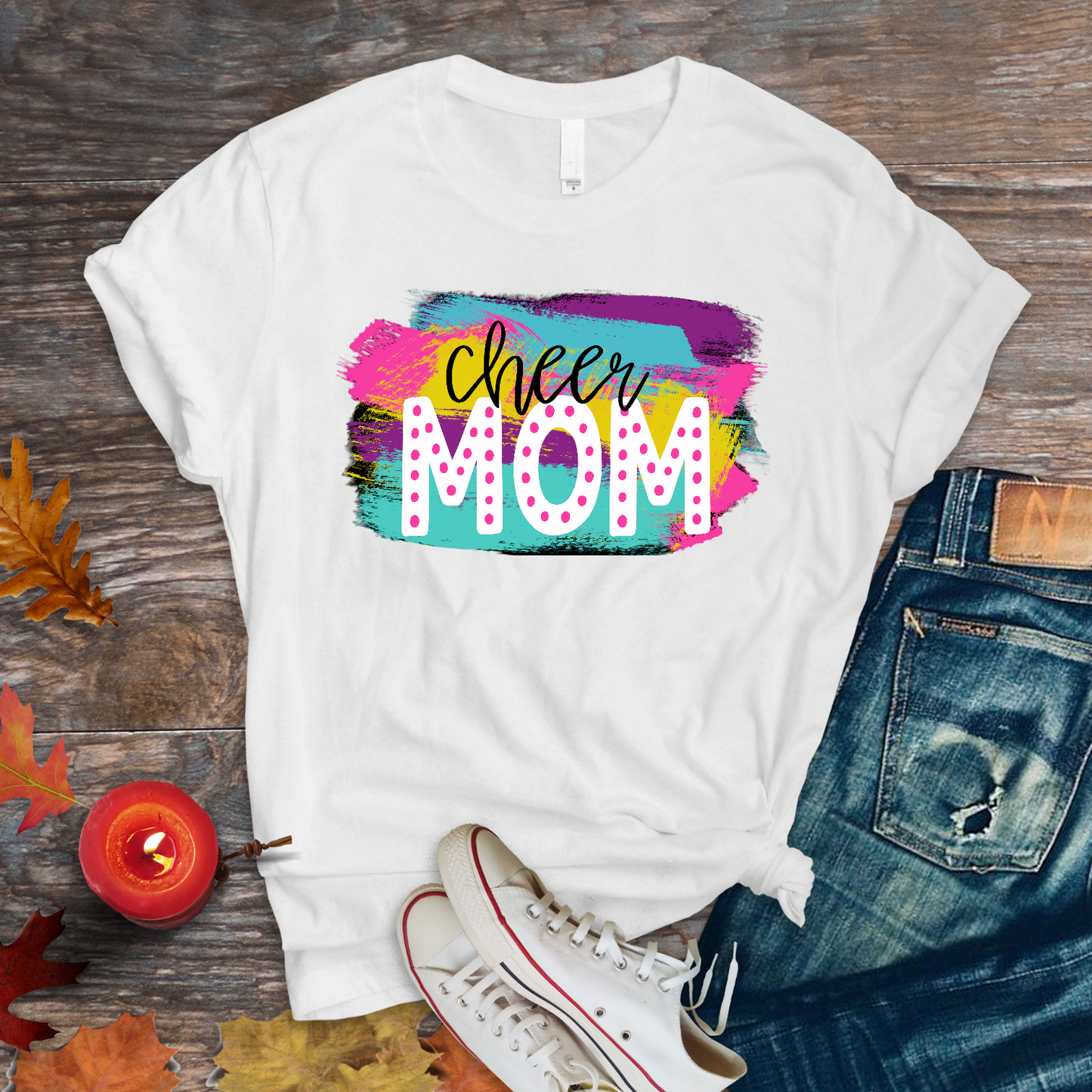 Cheer Mom DTF Transfer Film 9183