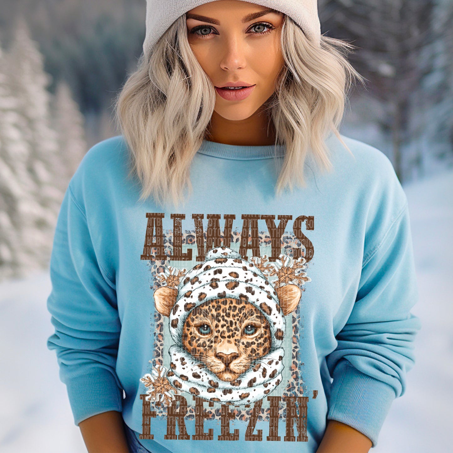 Always Freezin DTF Transfer Film SD124