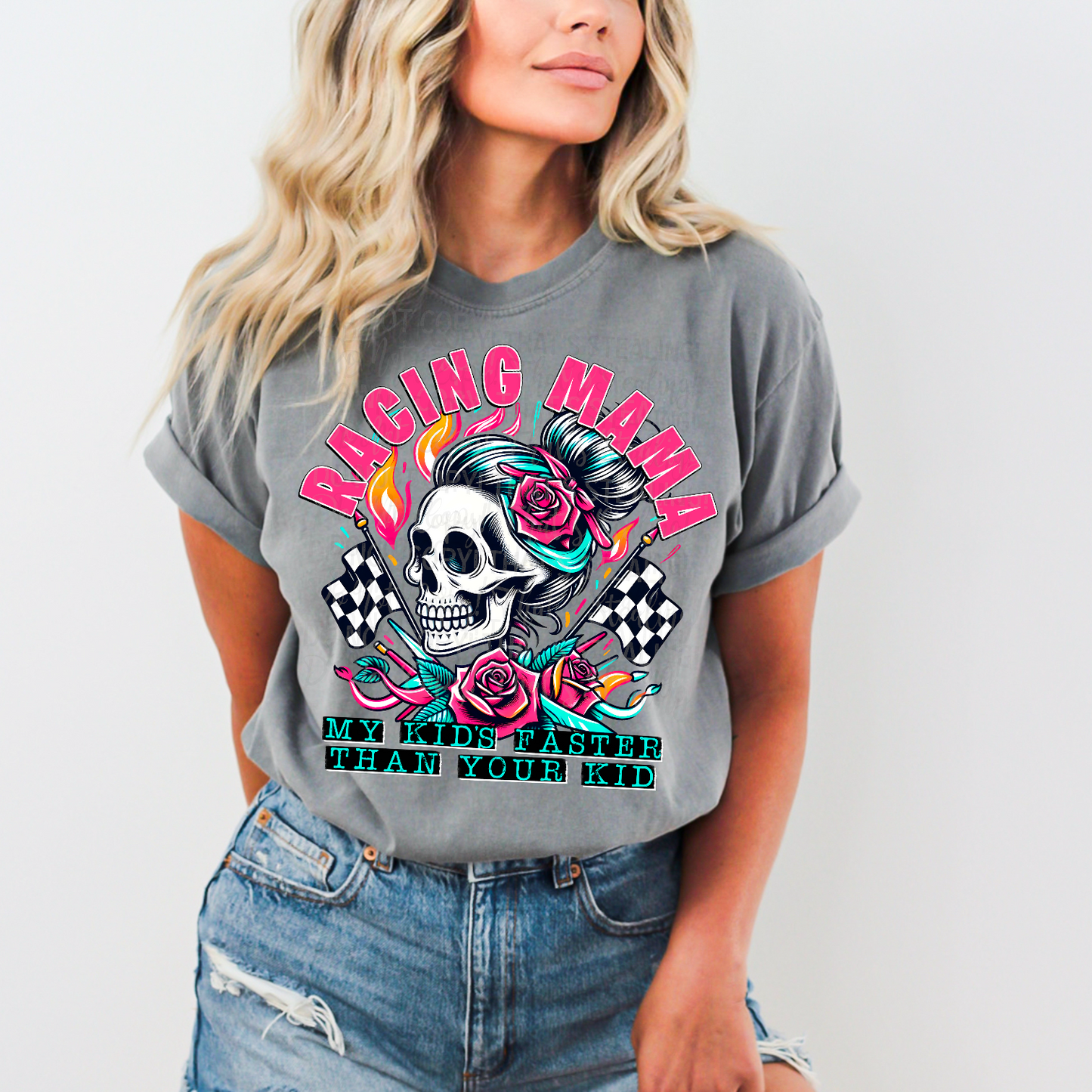 Racing Mama DTF Transfer Film