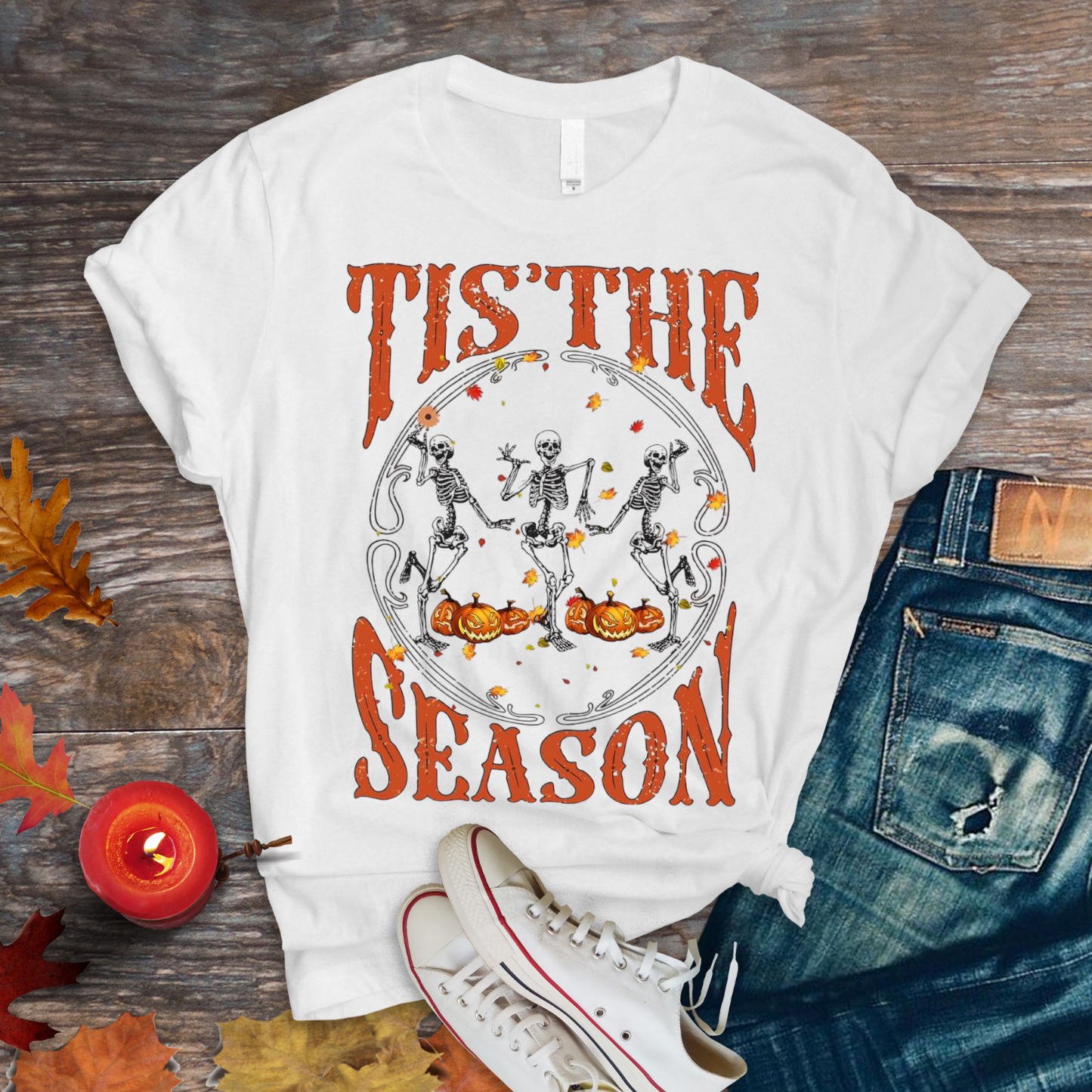 It’s the season skeletons Dancing DTF Transfer Film 9187