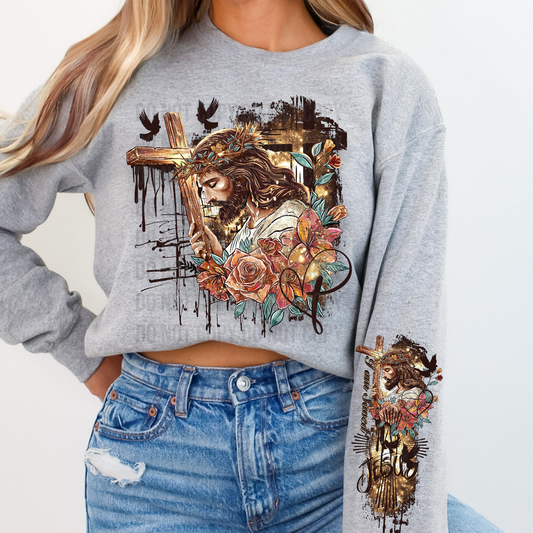 Matching DTF Series - Set Series - Jesus Cross A025