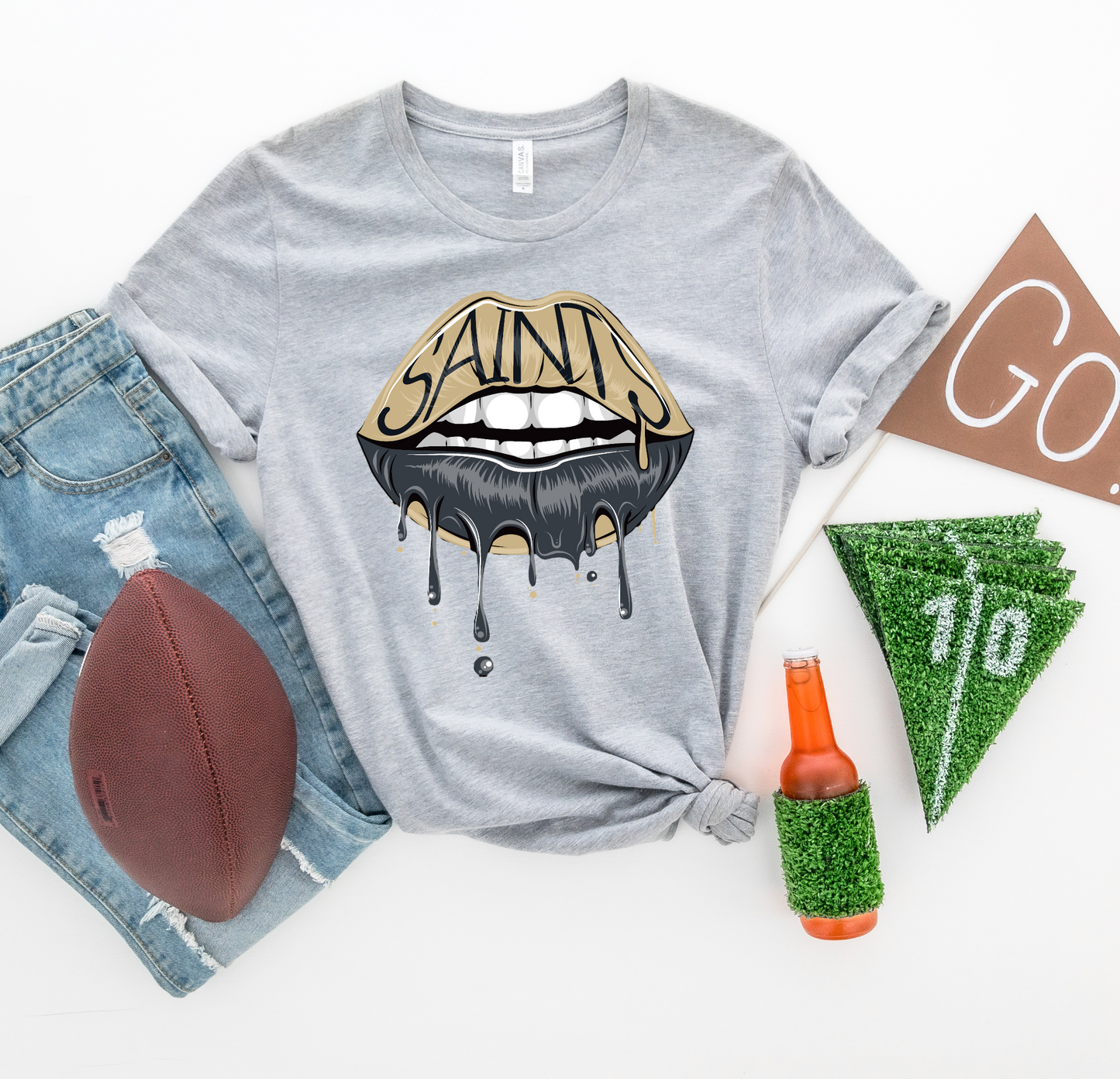 Football Lips L8 FBE DTF Transfer Film