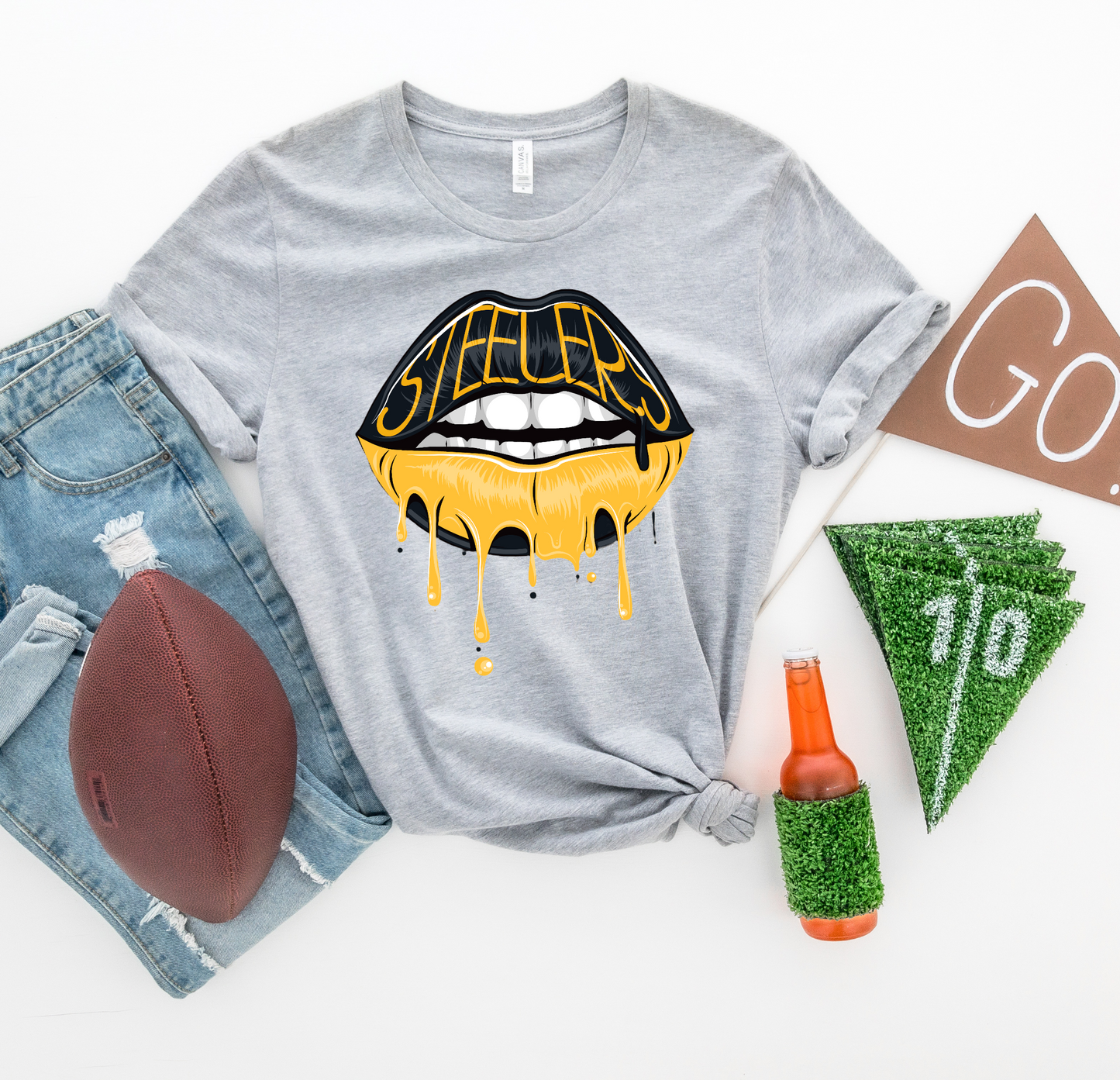 Football Lips L7 FBE DTF Transfer Film