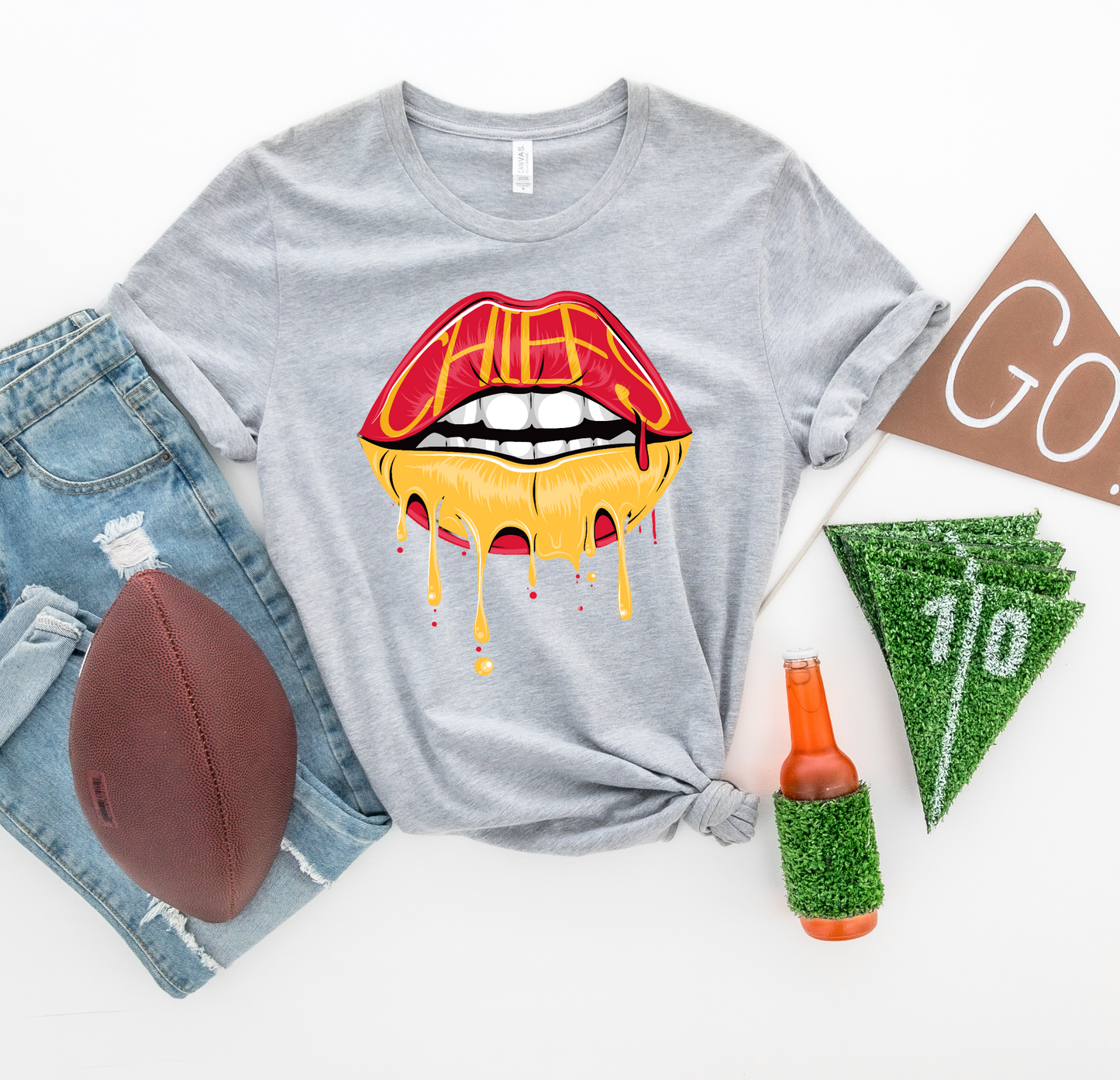 Football Lips L6 FBE DTF Transfer Film