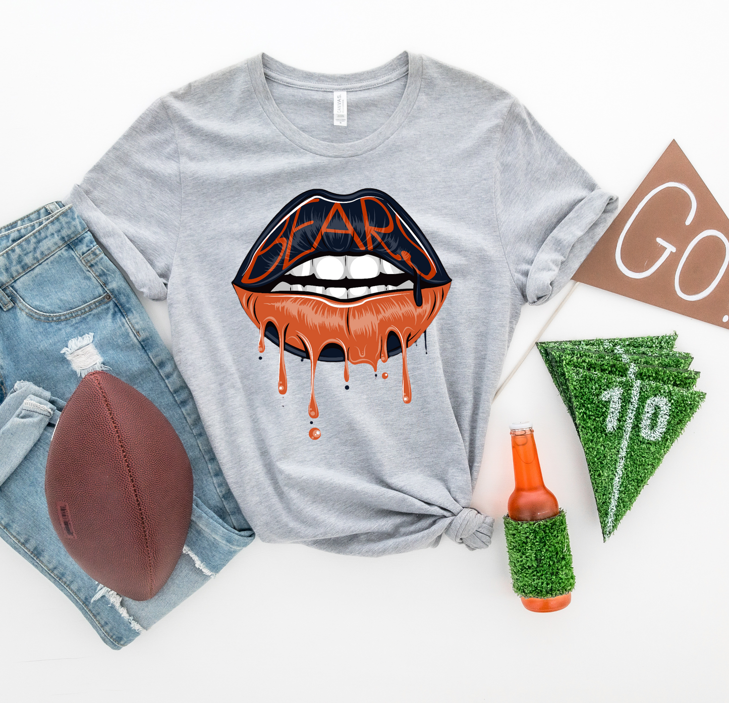 Football Lips L4 FBE DTF Transfer Film