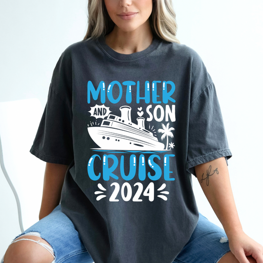 Mother and Son Cruise 2024 DTF Transfer Film