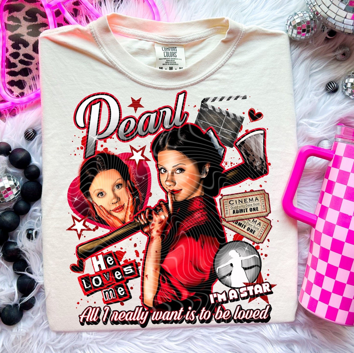 Matching DTF Series - Set Series - Pearl He loves me G124