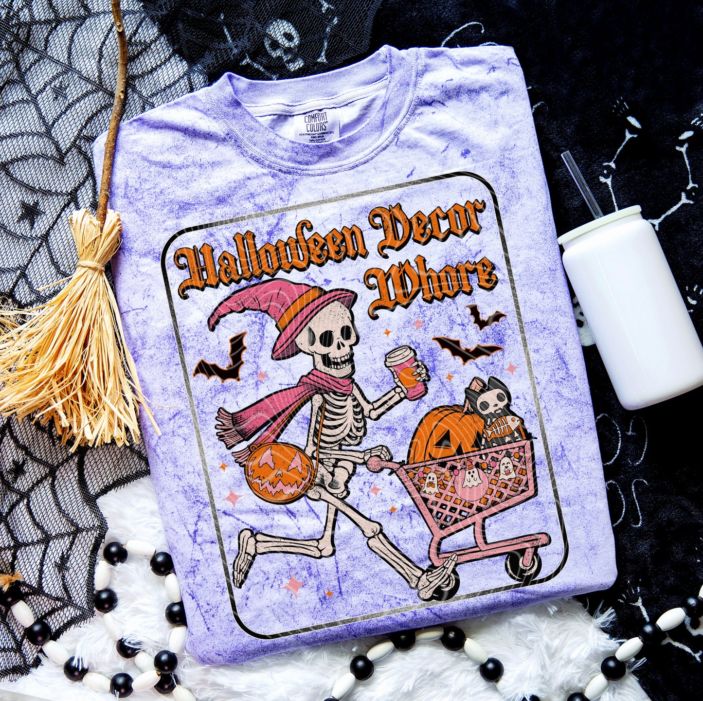Halloween Decor Whore DTF Transfer Film